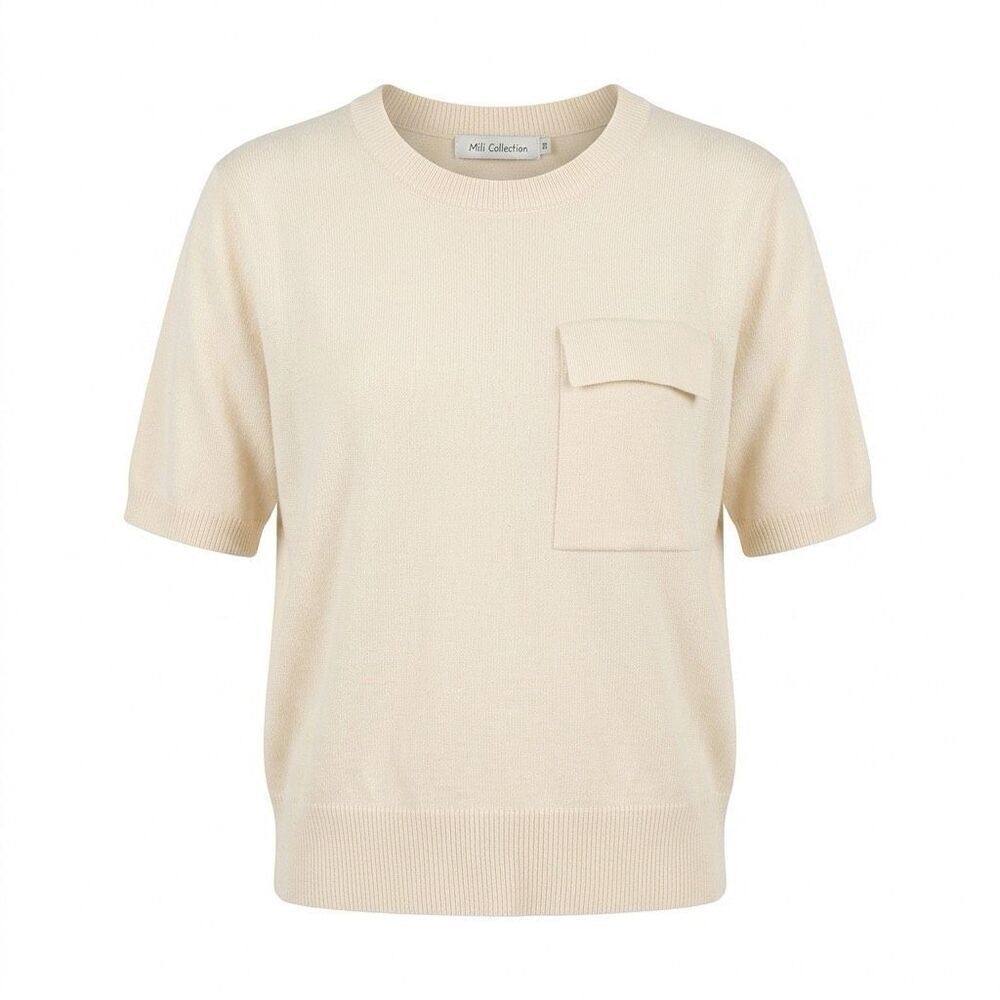 Nali Collection Lightweight Knit Sz S/M Bone/Beige  NWT